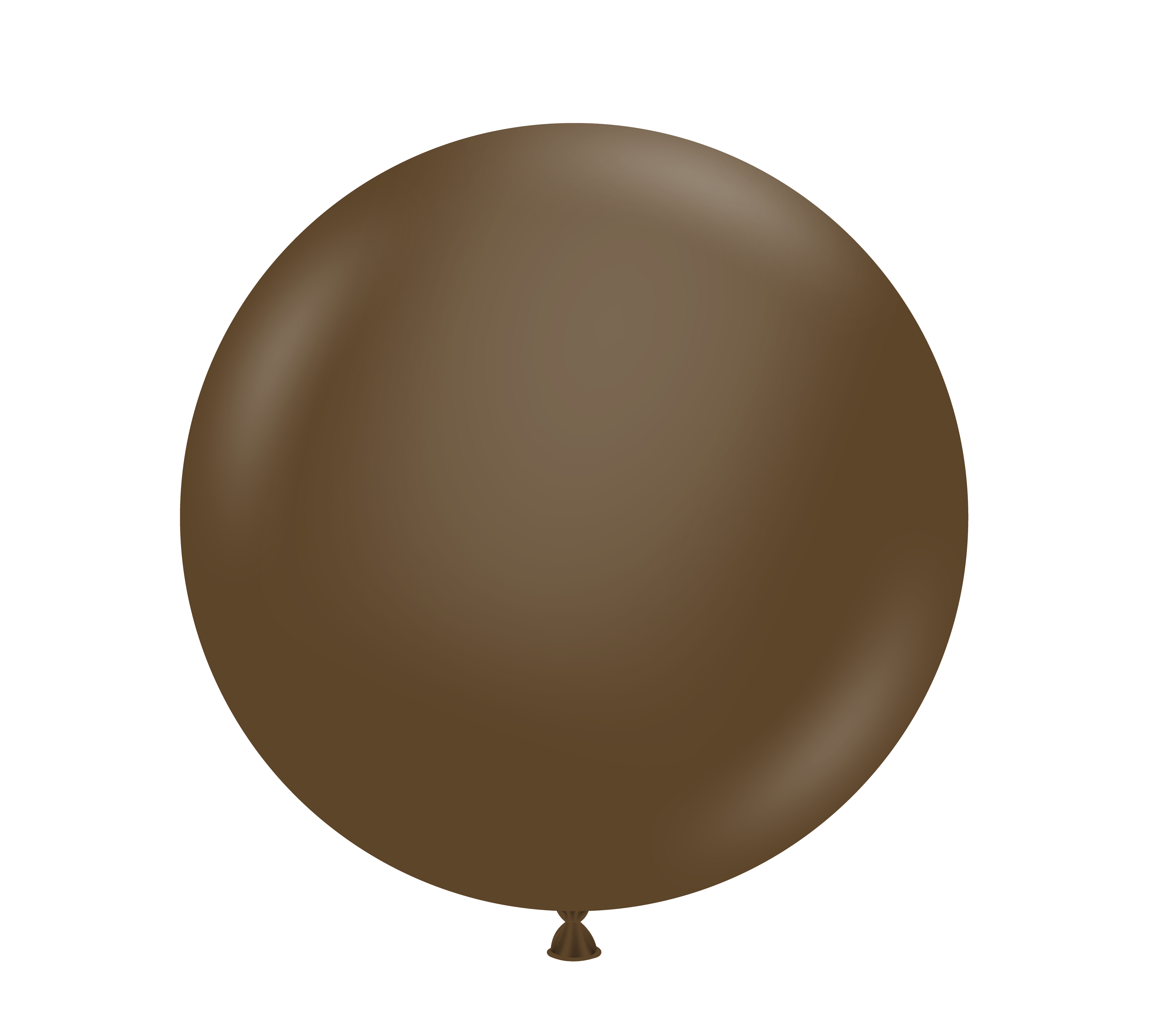 24" Latex Balloons #42 Tuf-Tex® Cocoa: 25 Count 